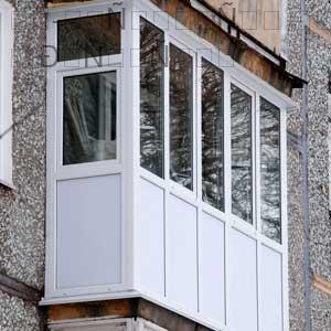 П-образный балкон